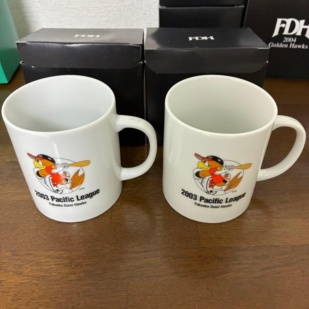 福岡ダイエーホークス　優勝記念　プレート　マグカップ　グラス　ボウル　弁当箱