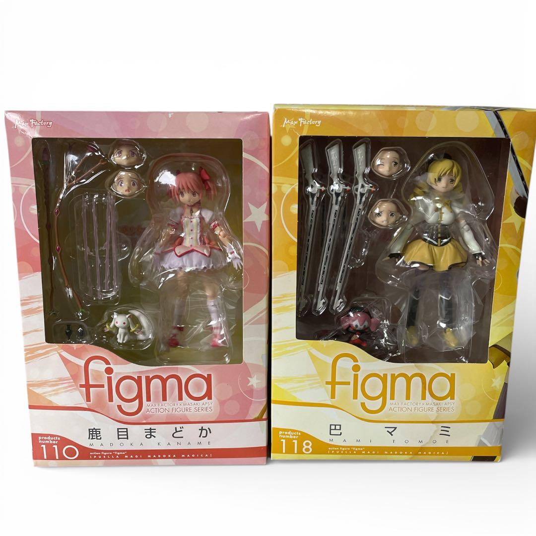 未開封 figma 巴マミ 118 鹿目まどか 110 魔法少女まどか☆マギカ
