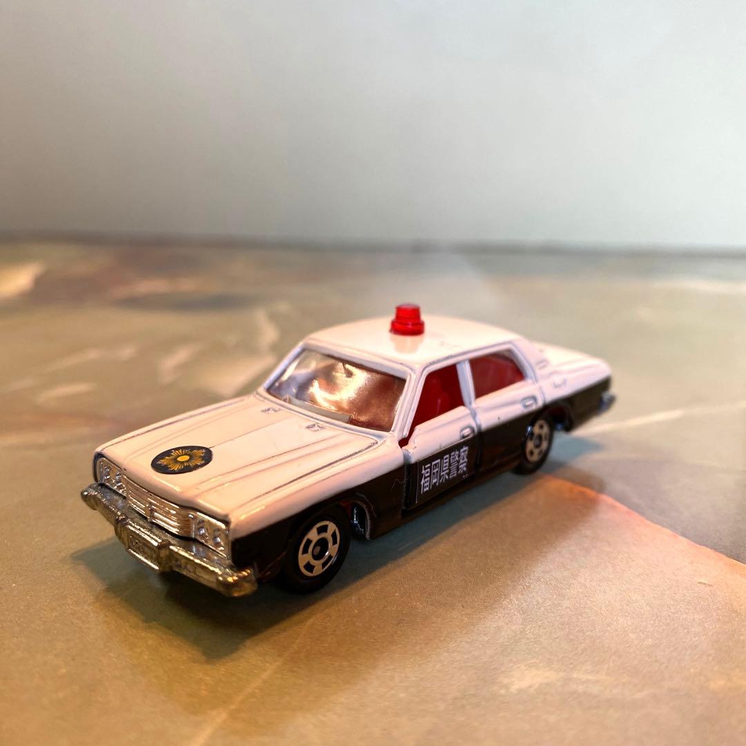 トミカNO.4 トヨタクラウンパトロールカー4台セット ラベル違い 日本製