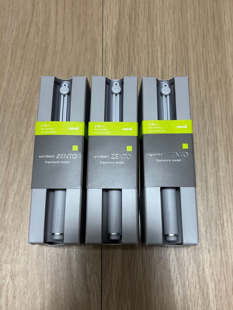 uni ZENTO ユニボールゼント　シグニチャーモデル　3セット※新品未開封※