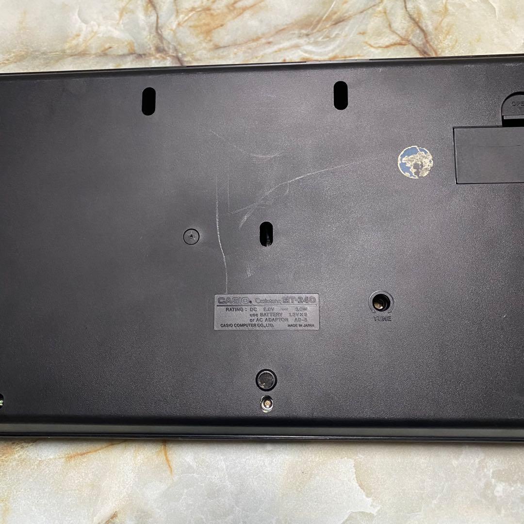 【美品】CASIO Casiotone MT-240 MIDIシンセサイザー