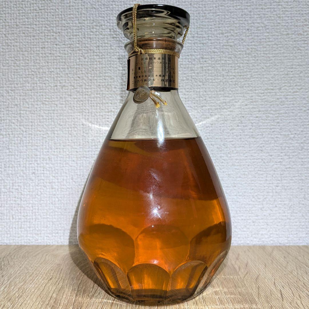 ニッカ　ゴールド　GOLD　特級　従価税率適用　720ml 43％　古酒　未開栓