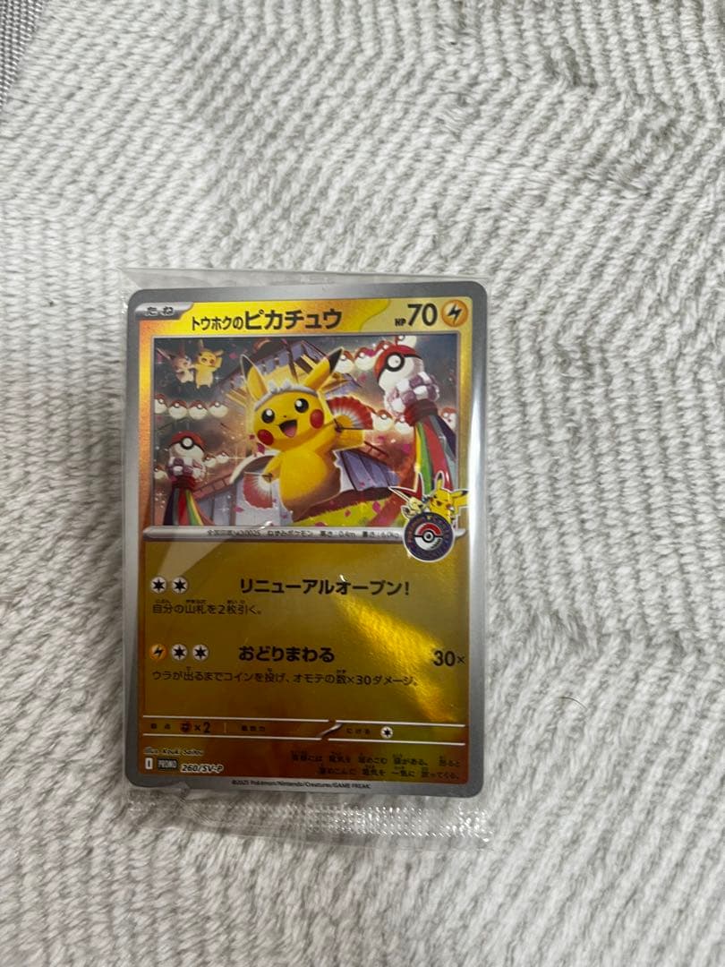 トウホクのピカチュウ スペシャルBOX ポケモンセンター　新品未開封
