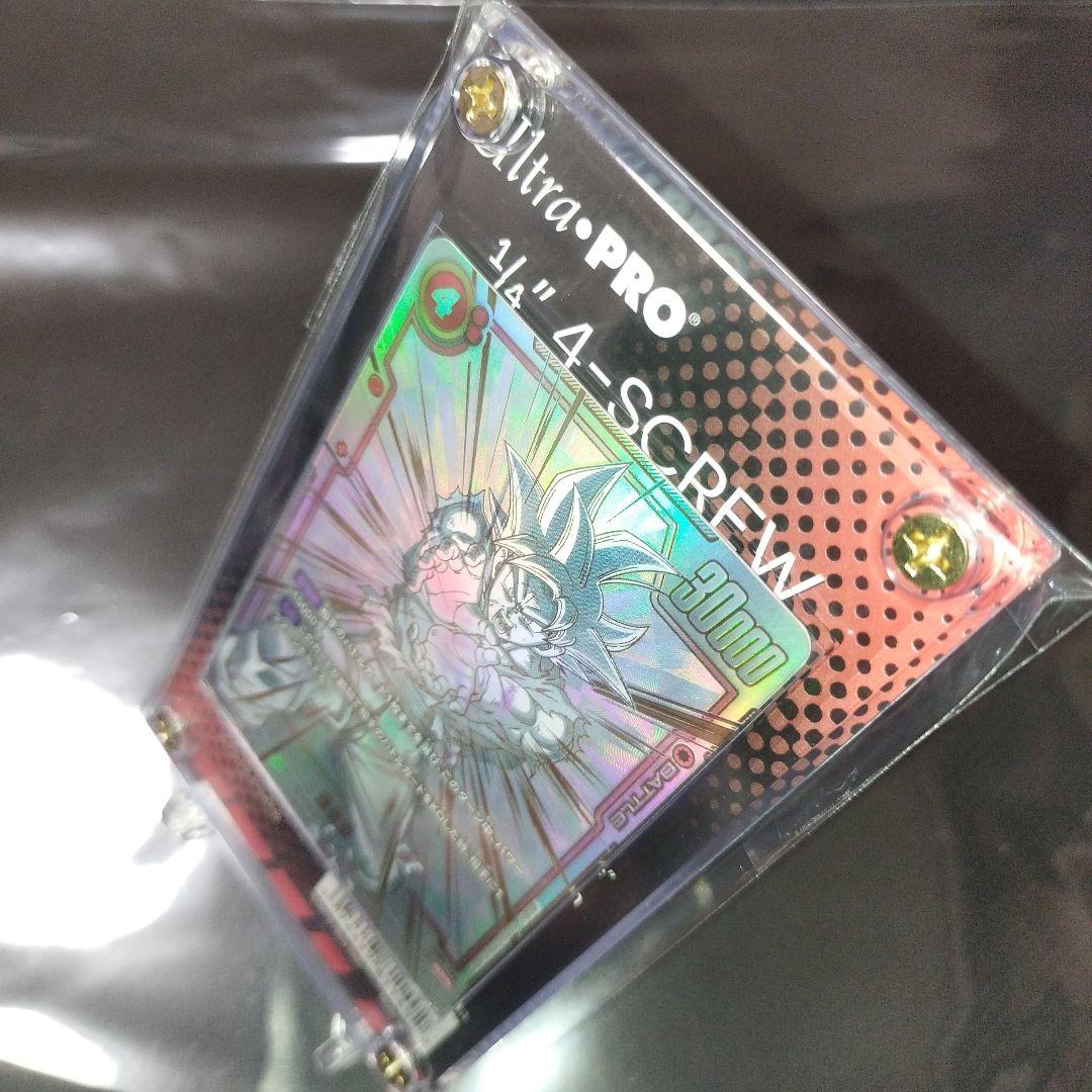 ドラゴンボールカード覚醒の鼓動　孫悟空 SCR ★★ 1枚　1/4ローダーセット