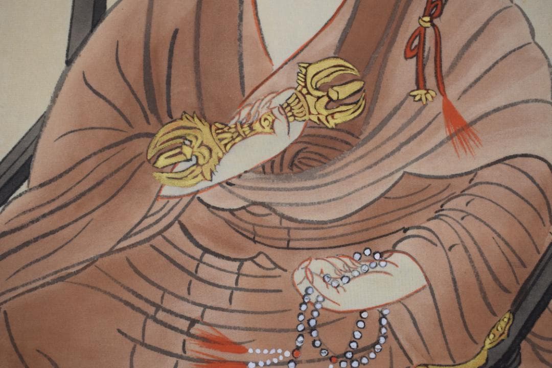 四国八十八ヶ所集印肉筆掛軸/御朱印/掛軸☆宝船☆Y-516