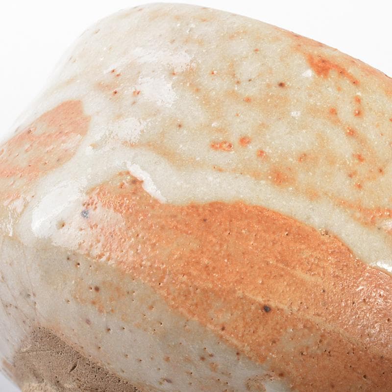 茶道具　志野焼　人間国宝　加藤孝造作　茶碗　共布共箱　M　R6892