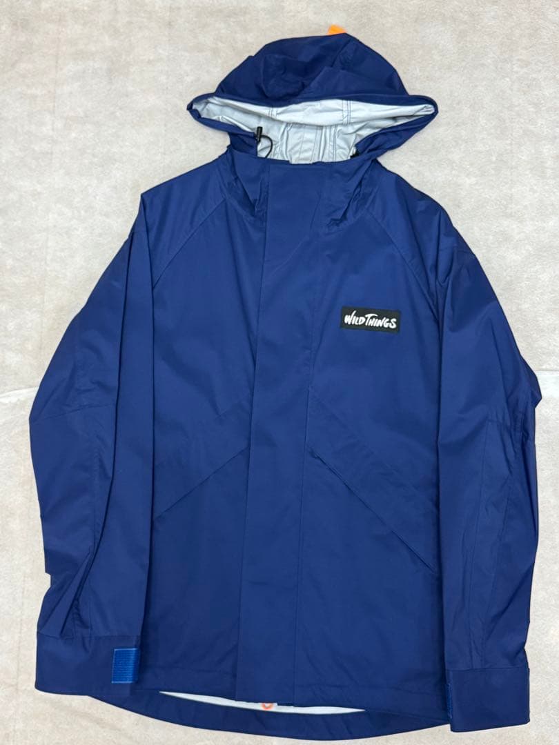 ビームスゴルフ×ワイルドシングデナリパーカ　電熱ベスト付　紺M