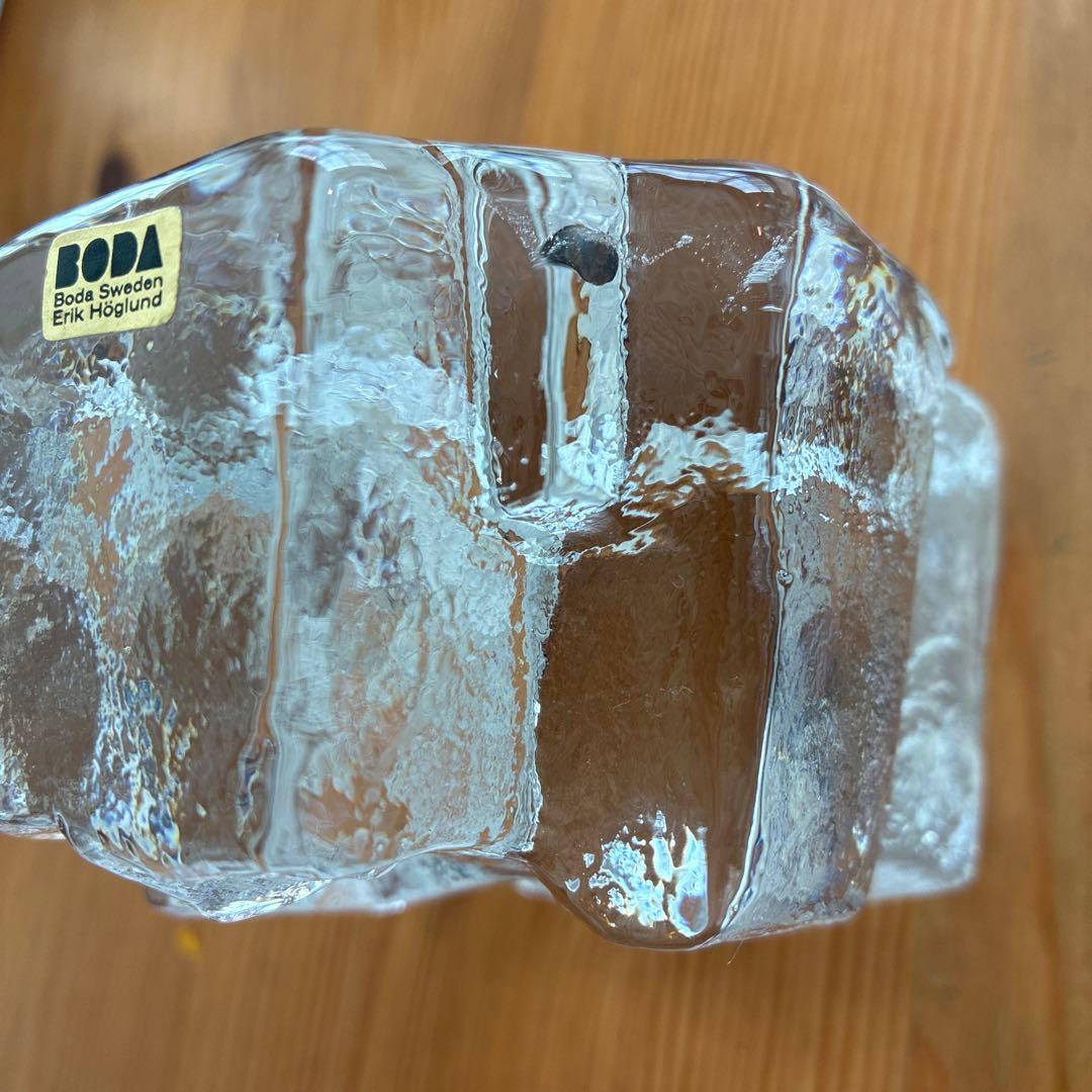 エリックホグラン ガラスオブジェ　BODA社