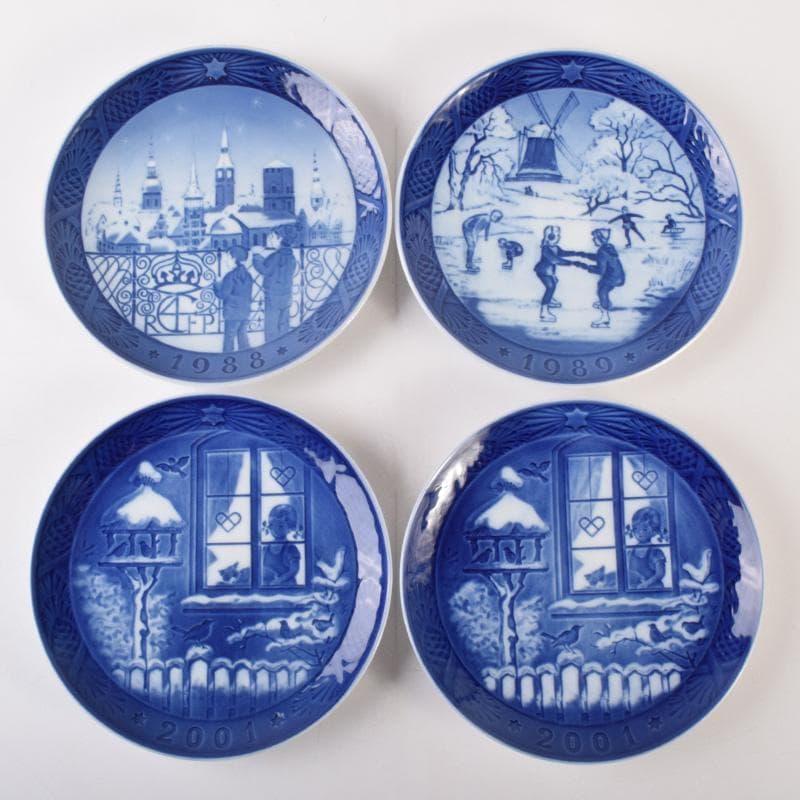 ロイヤルコペンハーゲン　イヤープレートなど　16枚まとめて　D　7175A