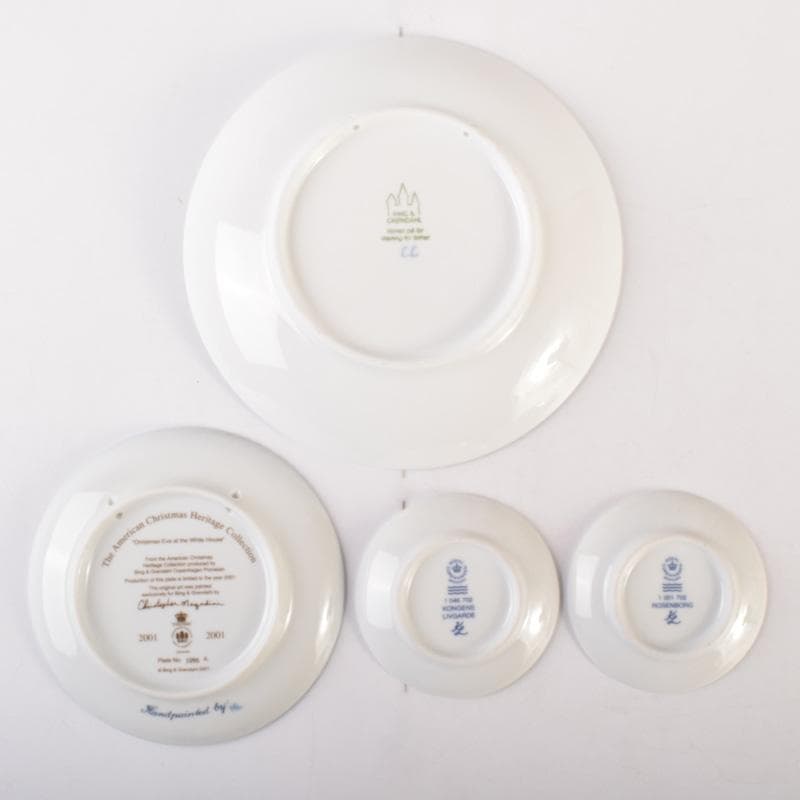 ロイヤルコペンハーゲン　イヤープレートなど　16枚まとめて　D　7175A