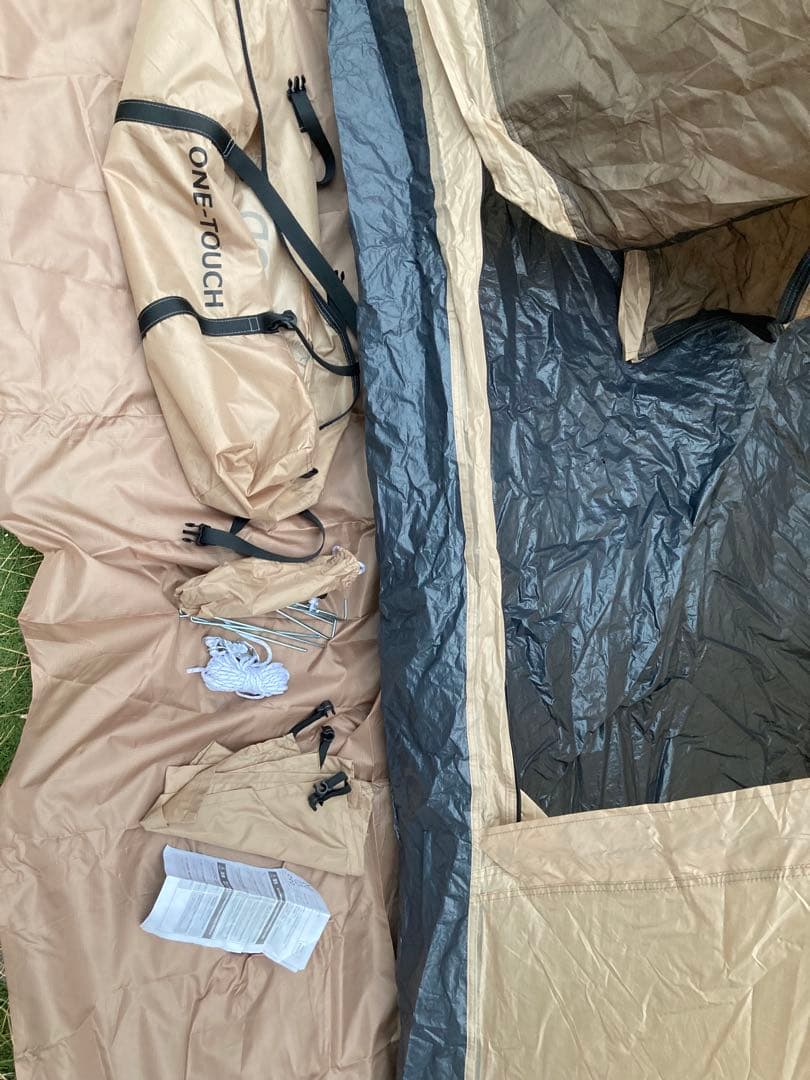 DOD いつかのタープ ワンタッチテント セット ベージュ タン