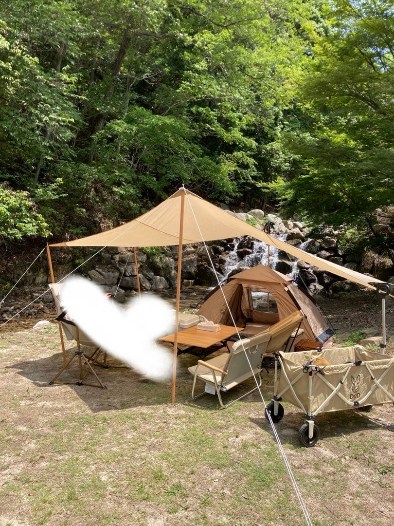 DOD いつかのタープ ワンタッチテント セット ベージュ タン