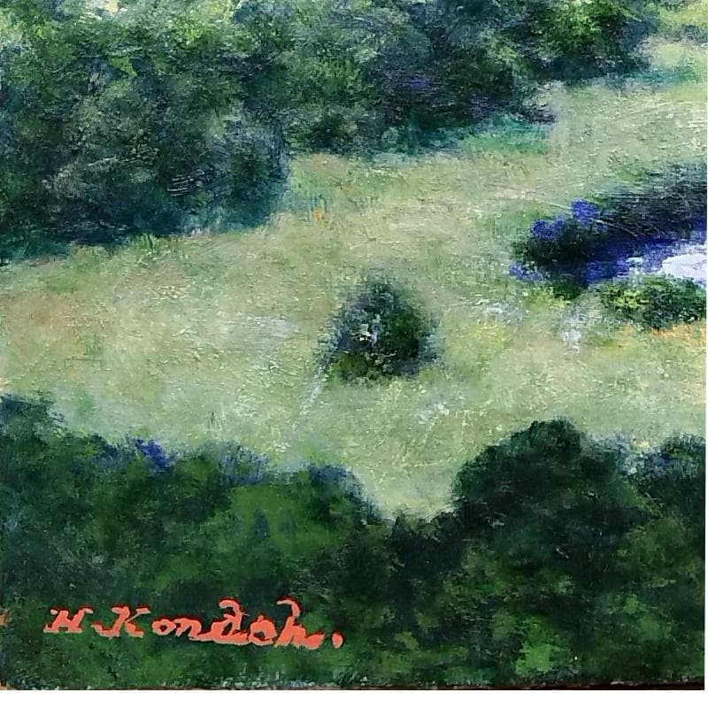 ★近藤 博史 ★「湿 原 」油絵Ｆ4号　新品！