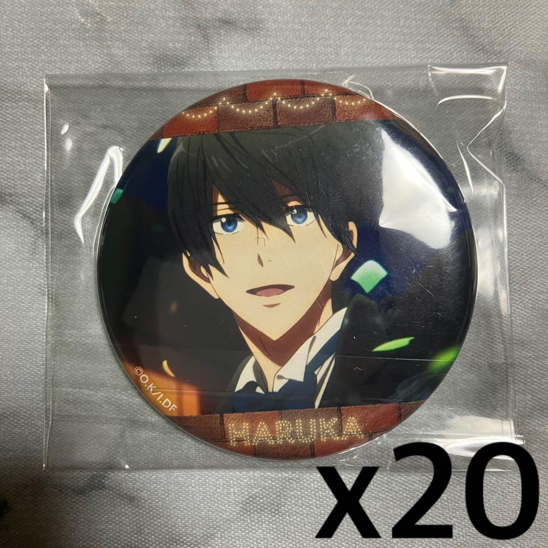 Free! DF 七瀬遙 缶バッジ エンディング