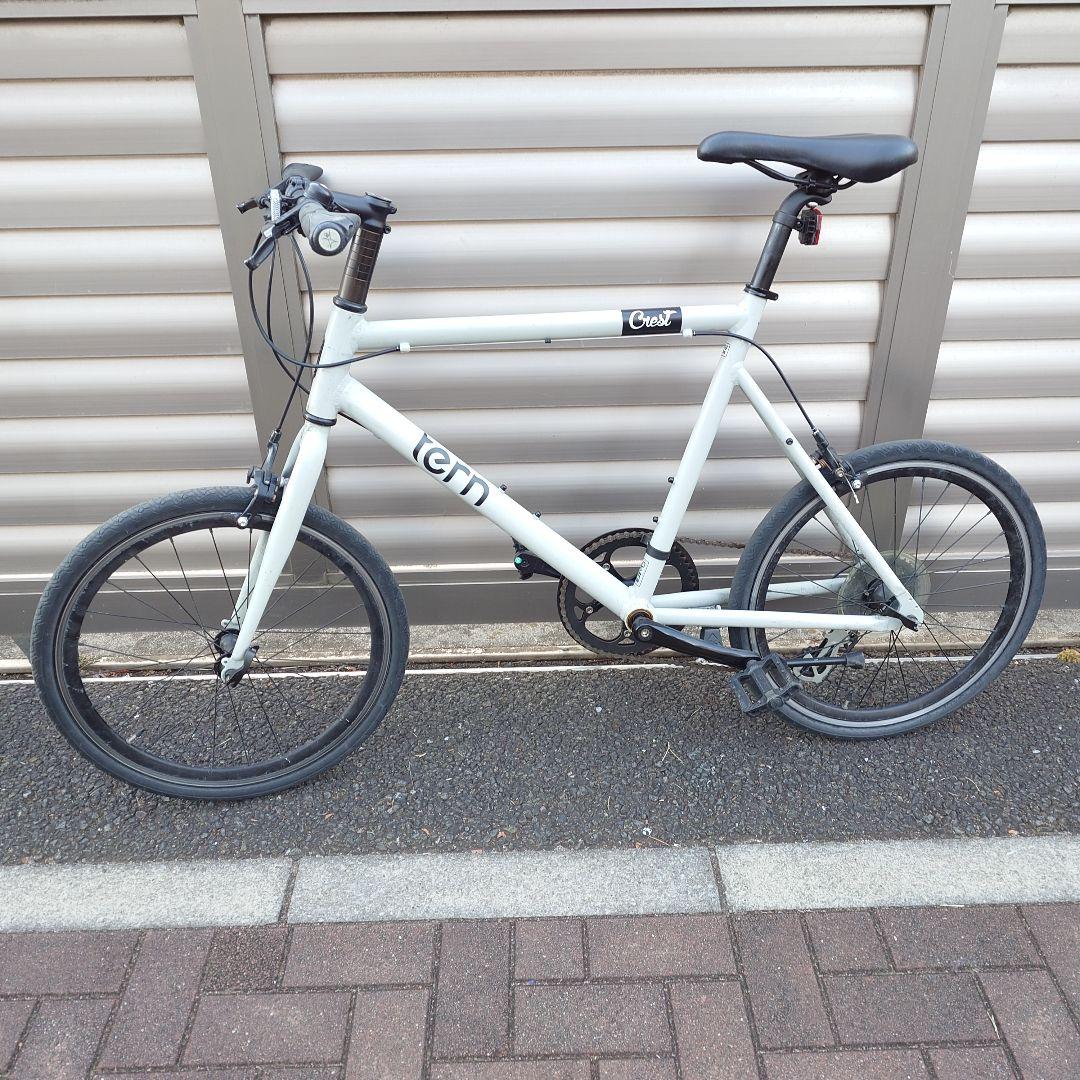 【手渡し　東京都】Tren Crest　ミニベロ　50サイズ　グレー