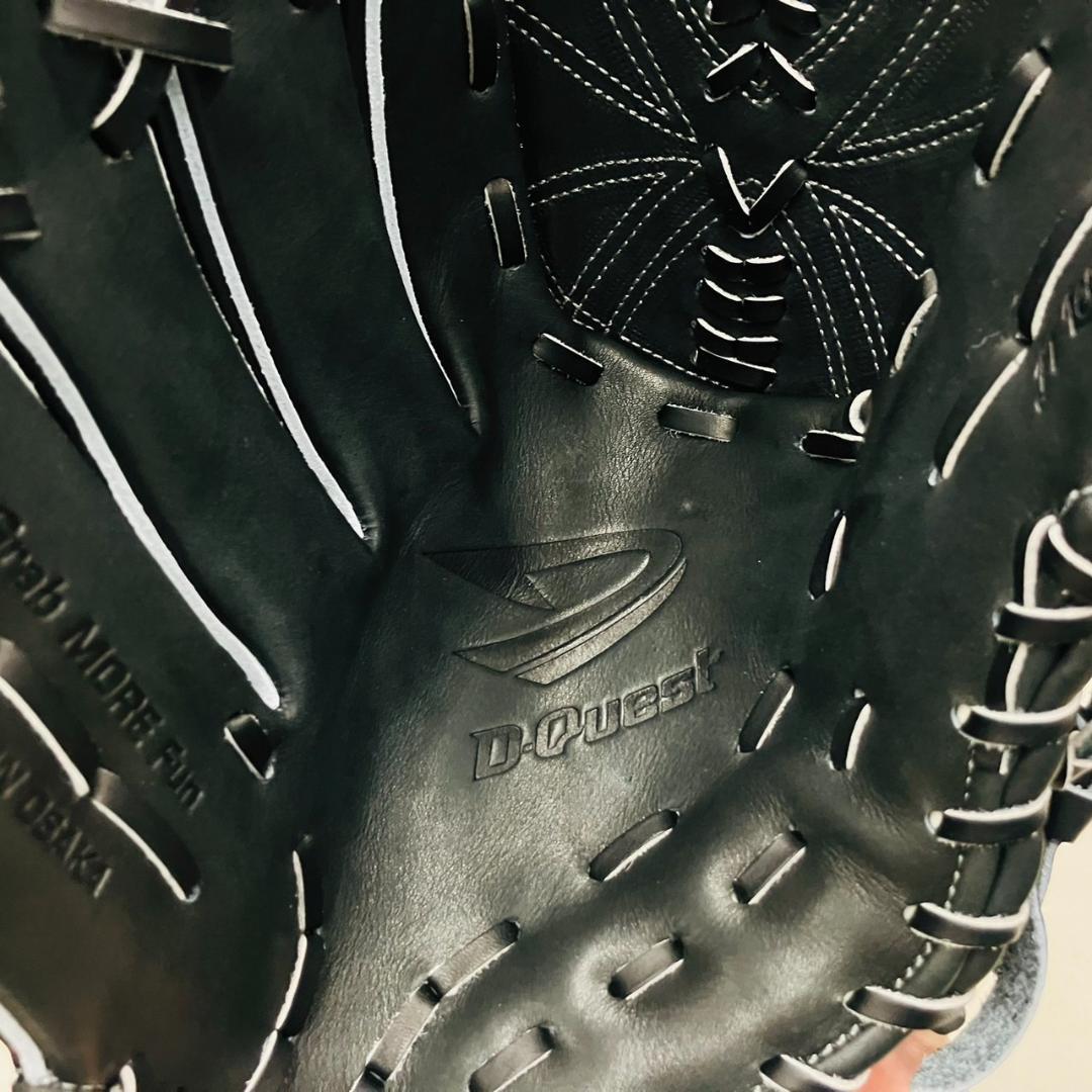 ディークエスト　JHB-112　硬式用　投手用　ブラック　高校野球対応