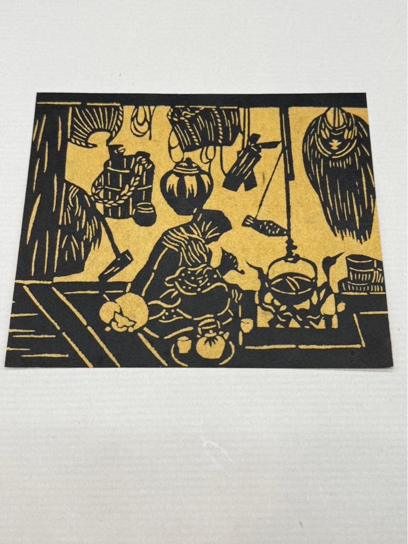 紅型染 民藝 型染 6枚