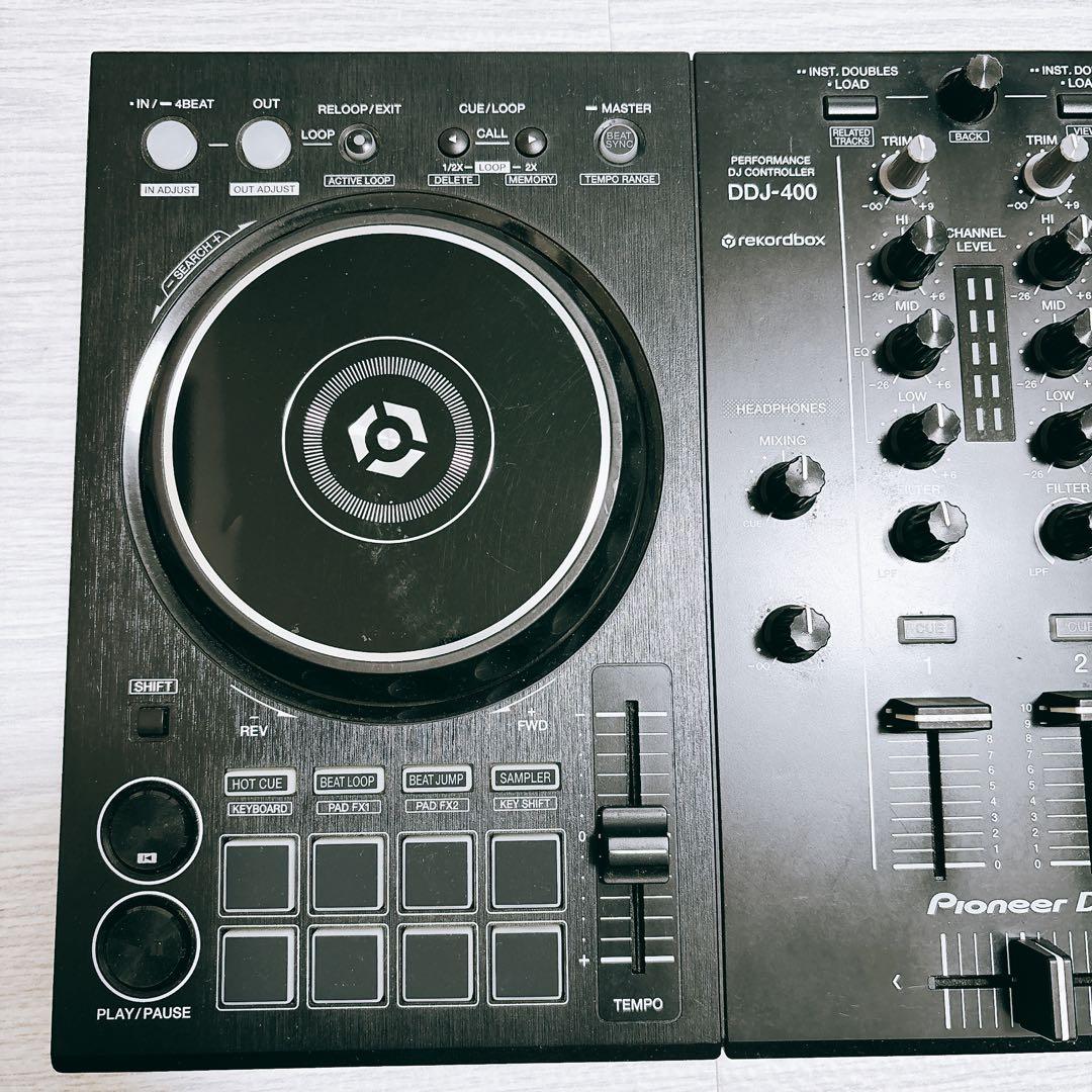 Pioneer DJ DDJ-400 オリジナルLED打ち替え　箱付き