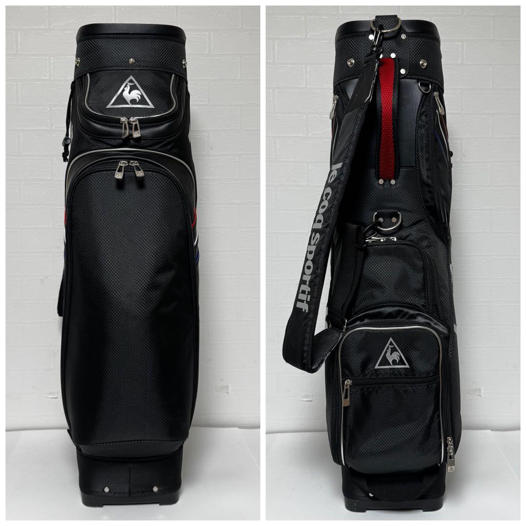 【貴重】ルコックスポルティフゴルフ キャディバッグ QQ1231 9.5型
