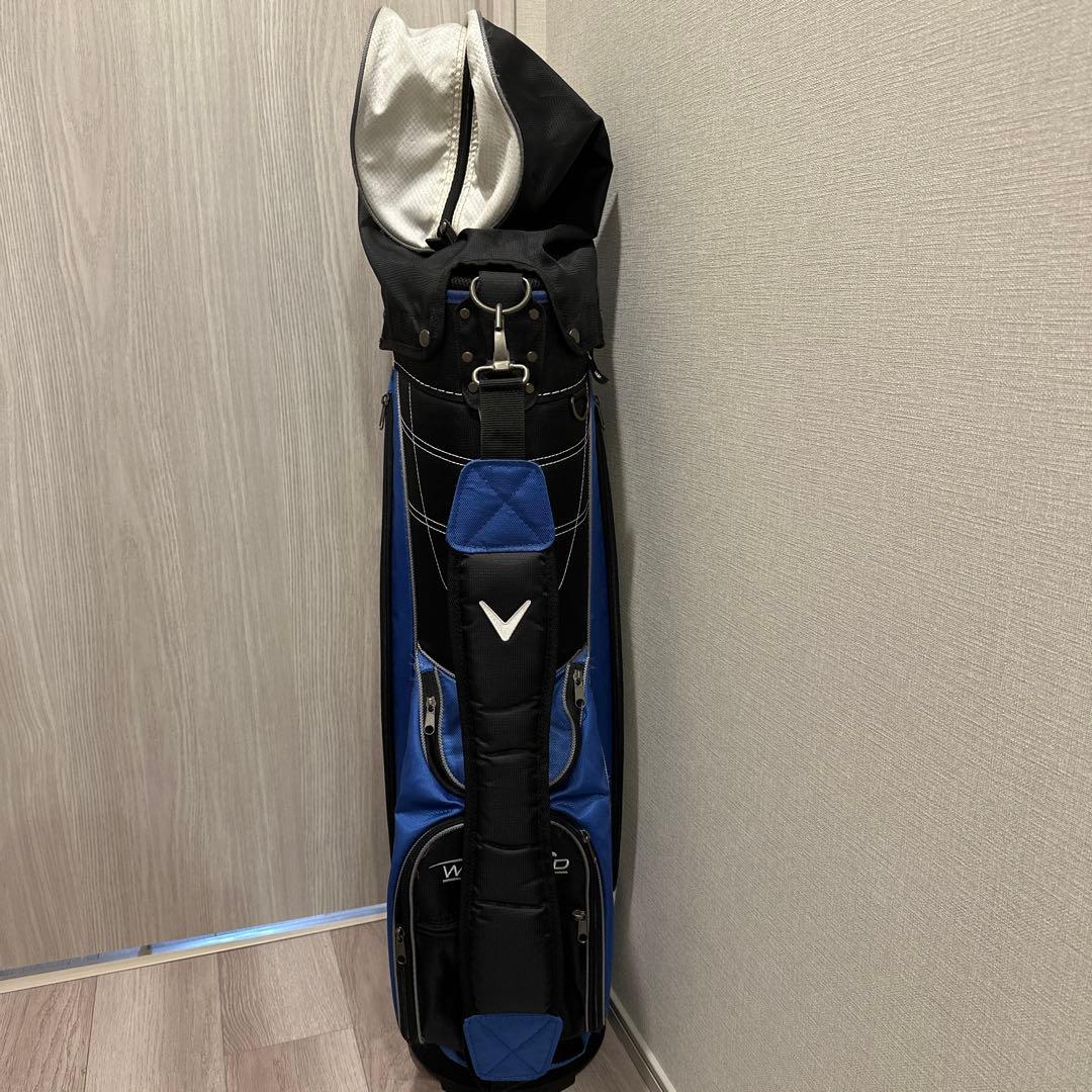 Callaway キャディバッグ 黒/青/白