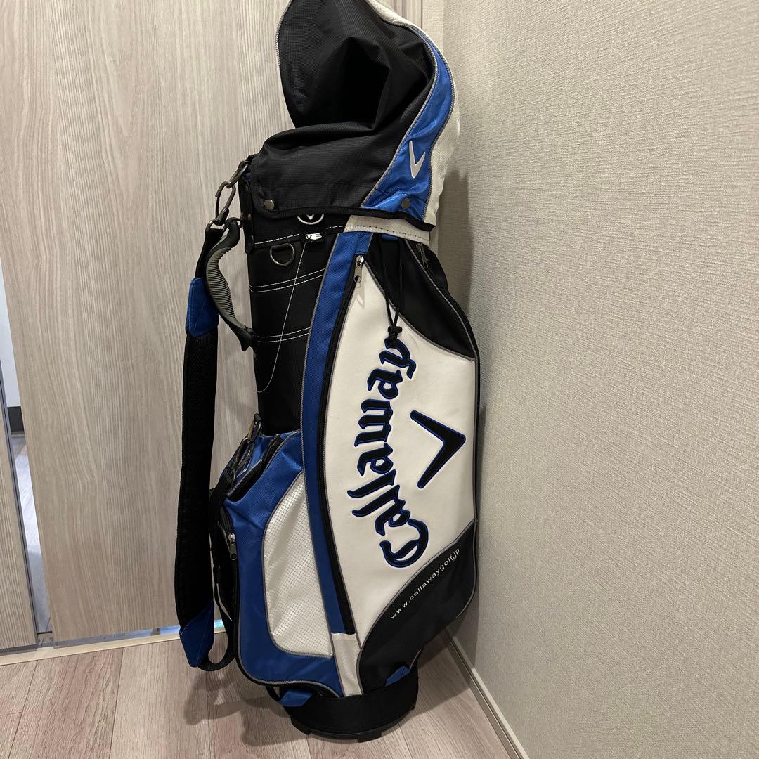 Callaway キャディバッグ 黒/青/白