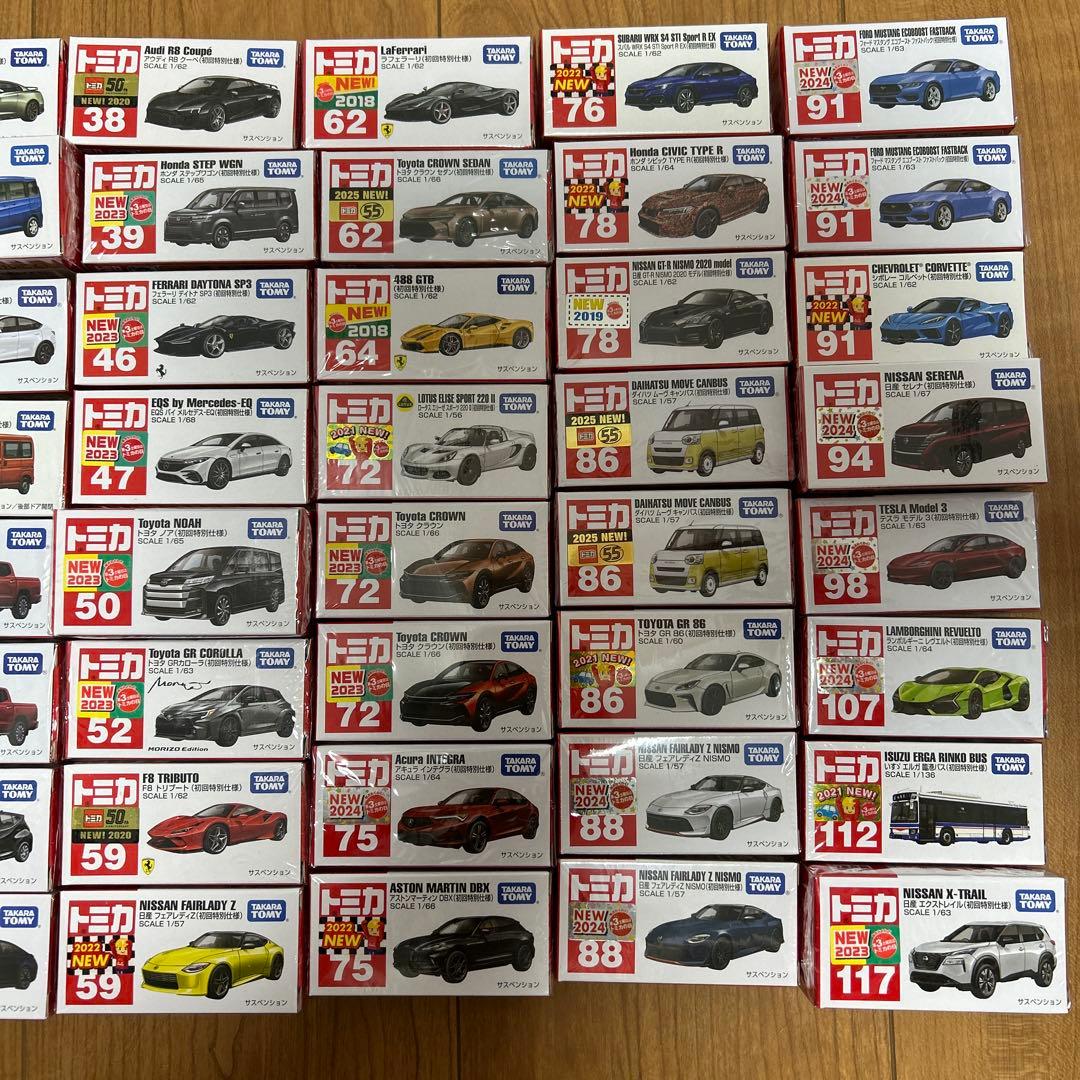 トミカ　初回限定版　48台セット　シュリンク付き