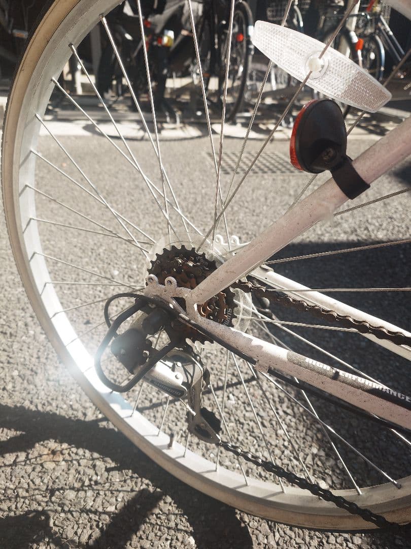 2/28迄出品　GRAPHIS クロスバイク ホワイト 700C