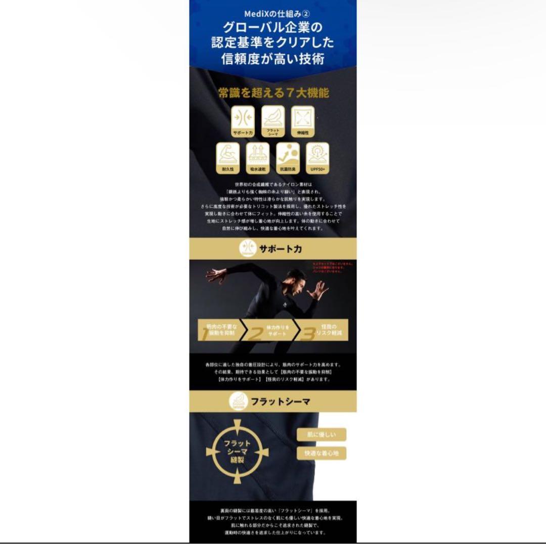 MIRAKIRU ブラックアンダーシャツ MediX リライブ加工