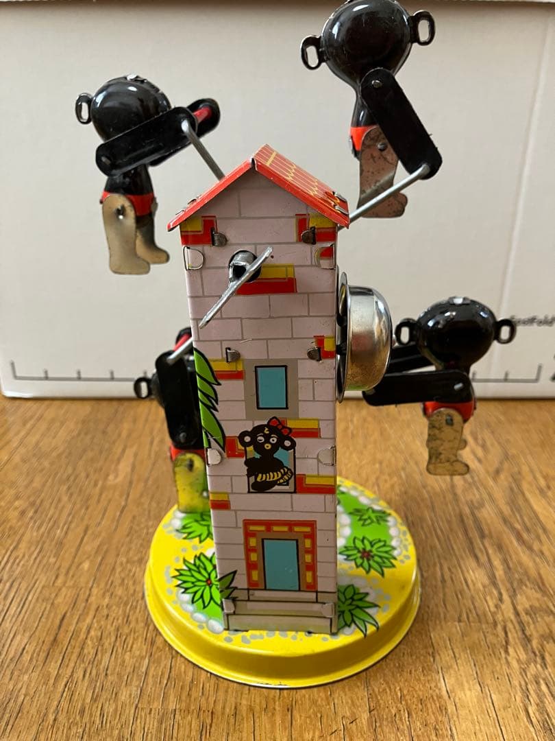 ビンテージ ブリキ 昭和レトロ MECHANICAL MERRY GOROUND