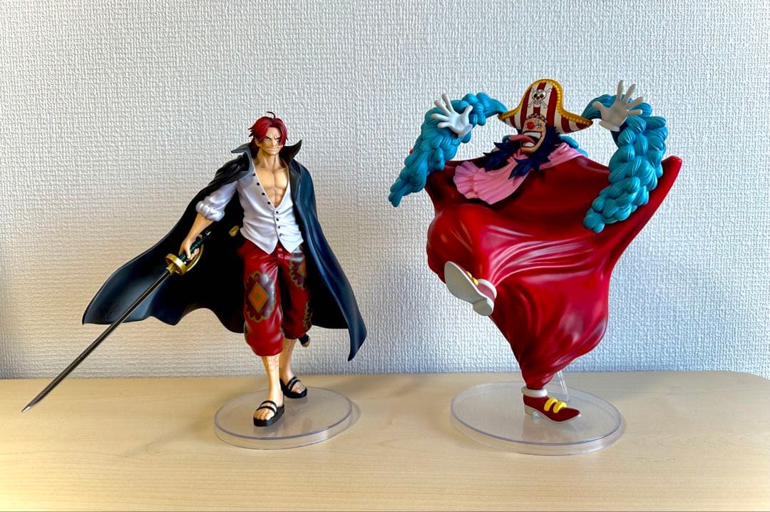 新四皇一番くじ　バギー シャンクス フィギュアセット箱無し