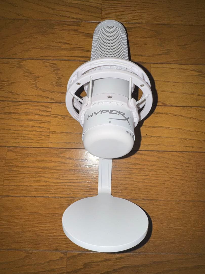 HYPERX ホワイト コンデンサーマイク