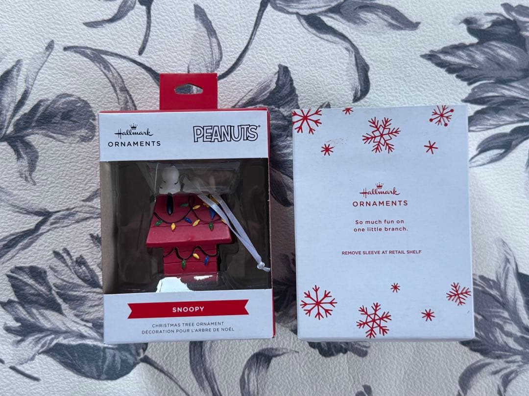 スヌーピー Hallmark ホールマーク クリスマス オーナメント フィギュア