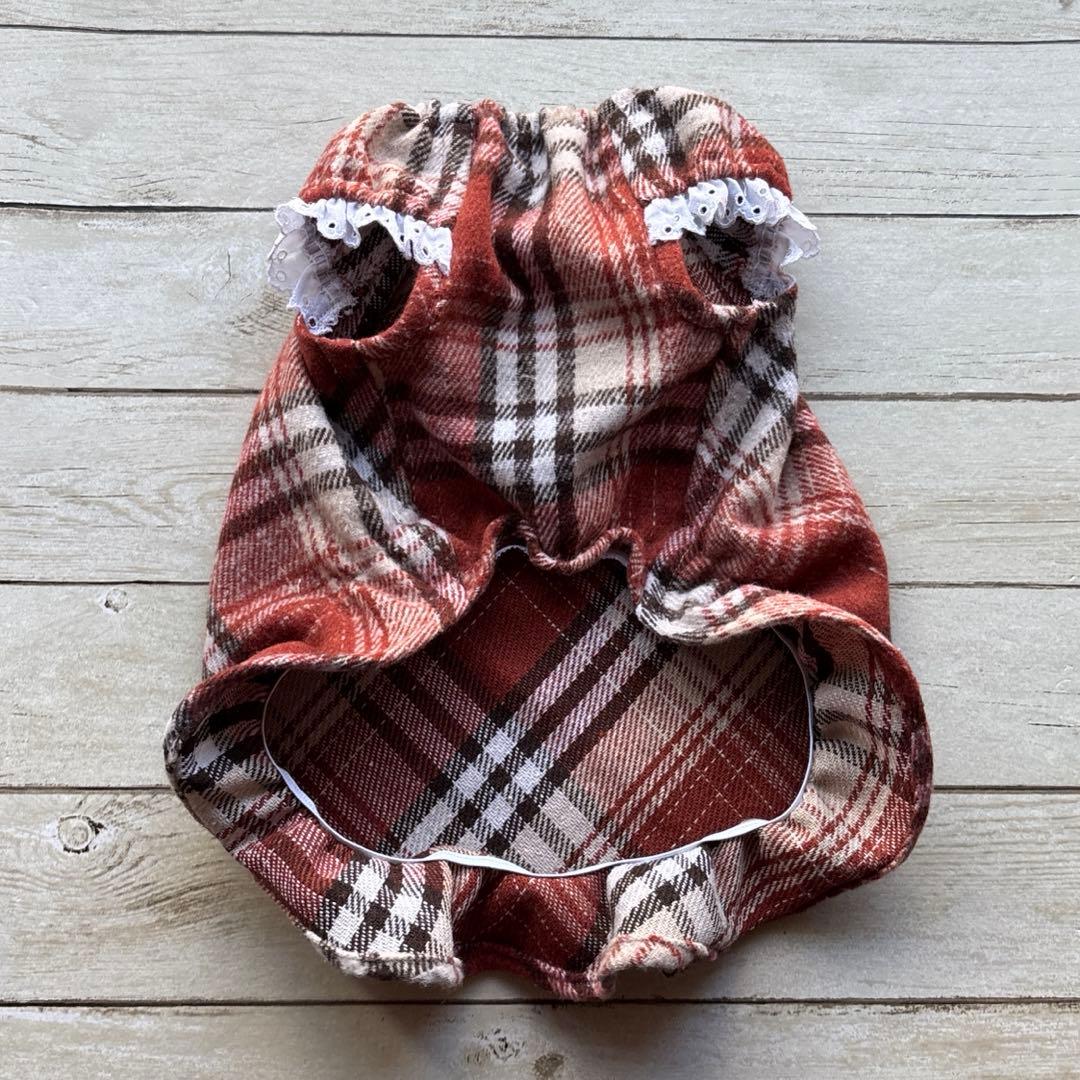 くー　ハンドメイド犬服　ワンピース