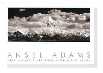 額装品/Mt. McKinley Range /アンセル アダムス/ADAMS