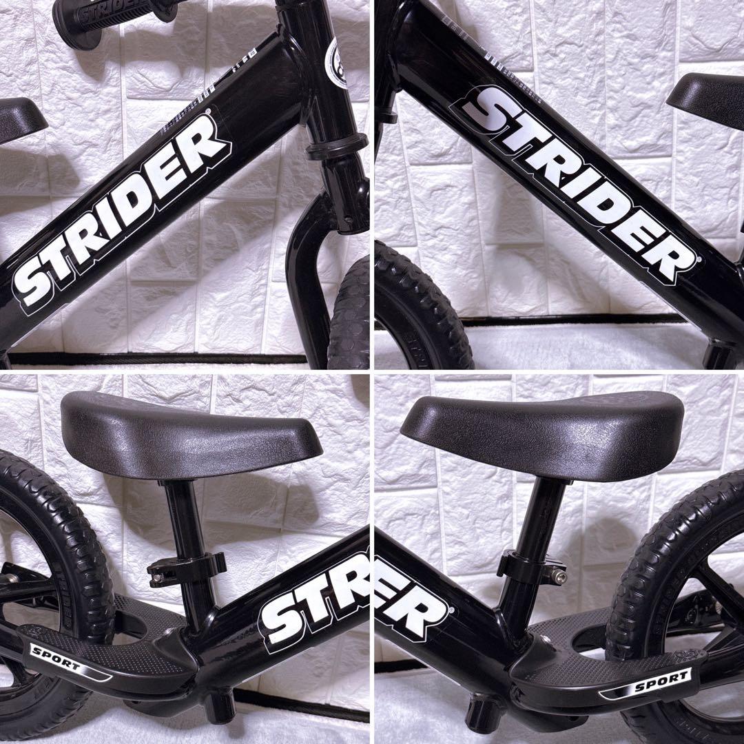 正規品【未使用級】ストライダー スポーツモデル 12インチ ブラック