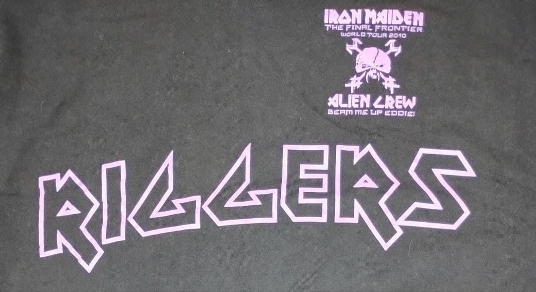 maiden japan アイアンメイデン FFツアークルー限定 Tシャツ