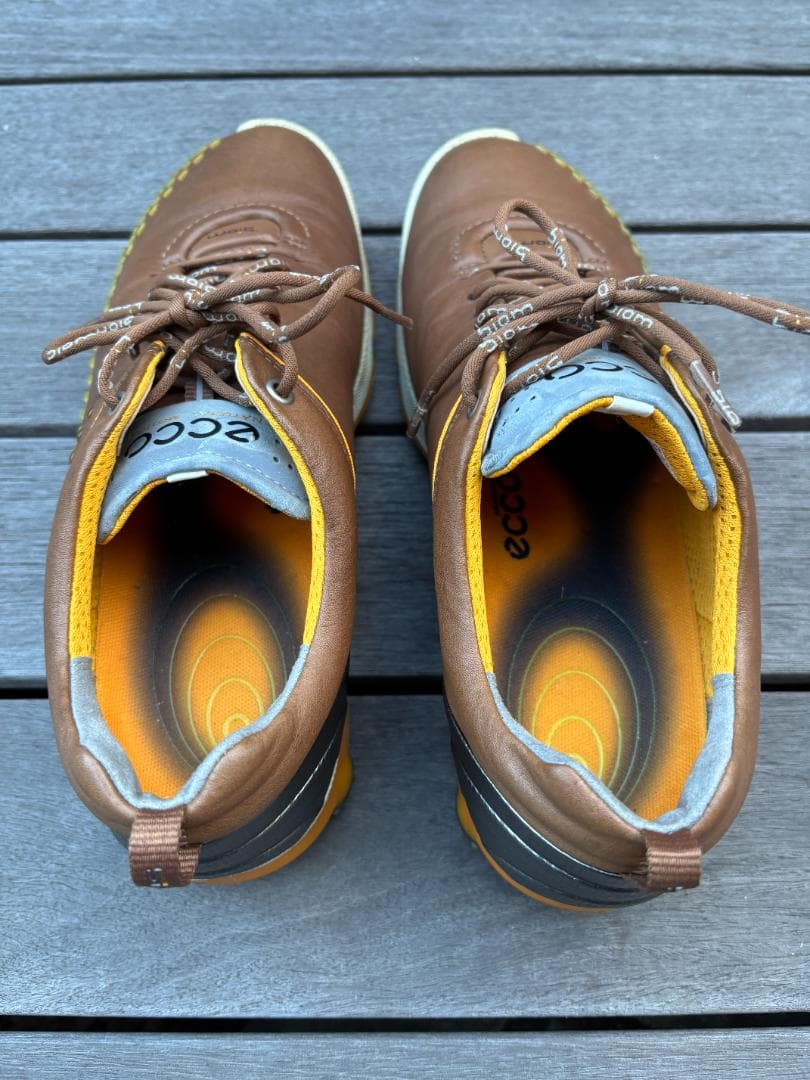 【高級】ECCO エコー ゴルフシューズ BIOM G2 ヤクレザー 43