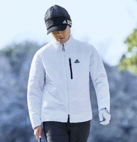 2新品XL アディダス ゴルフ 保温 中綿 キルティング ジャケットHG8291