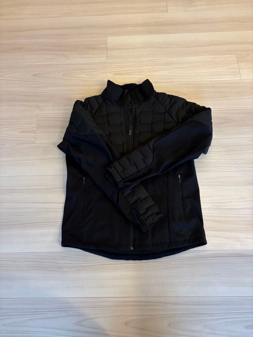 DESCENTE GOLF ブラック　ダウンジャケット サイズL