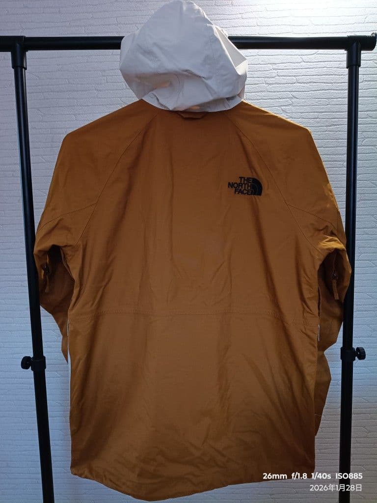 THE NORTH FACE マウンテンパーカー 茶/白 サイズUS：Ｌ大人気