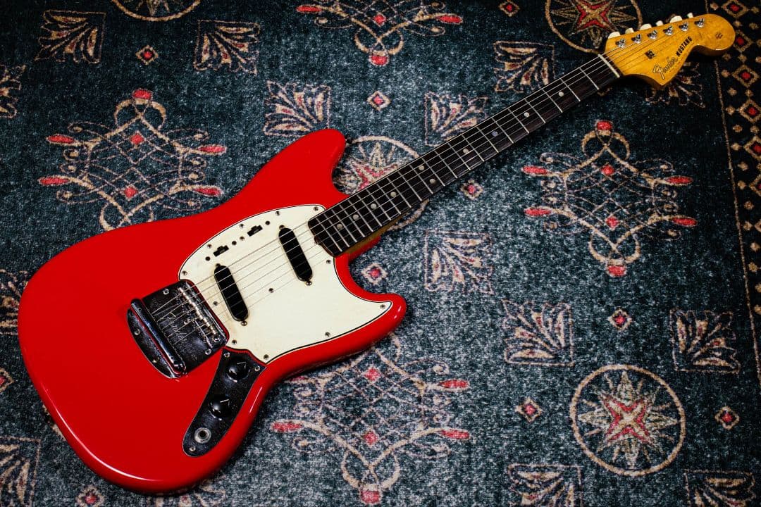 ヴィンテージ 65年 Fender Mustang スラブハカランダ指板