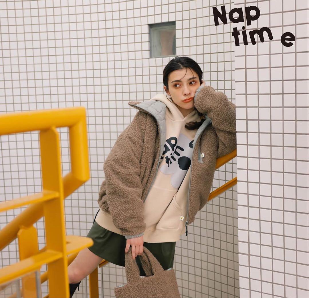 ナップタイム　naptime. Nissy 西島隆弘　ボアジャケット