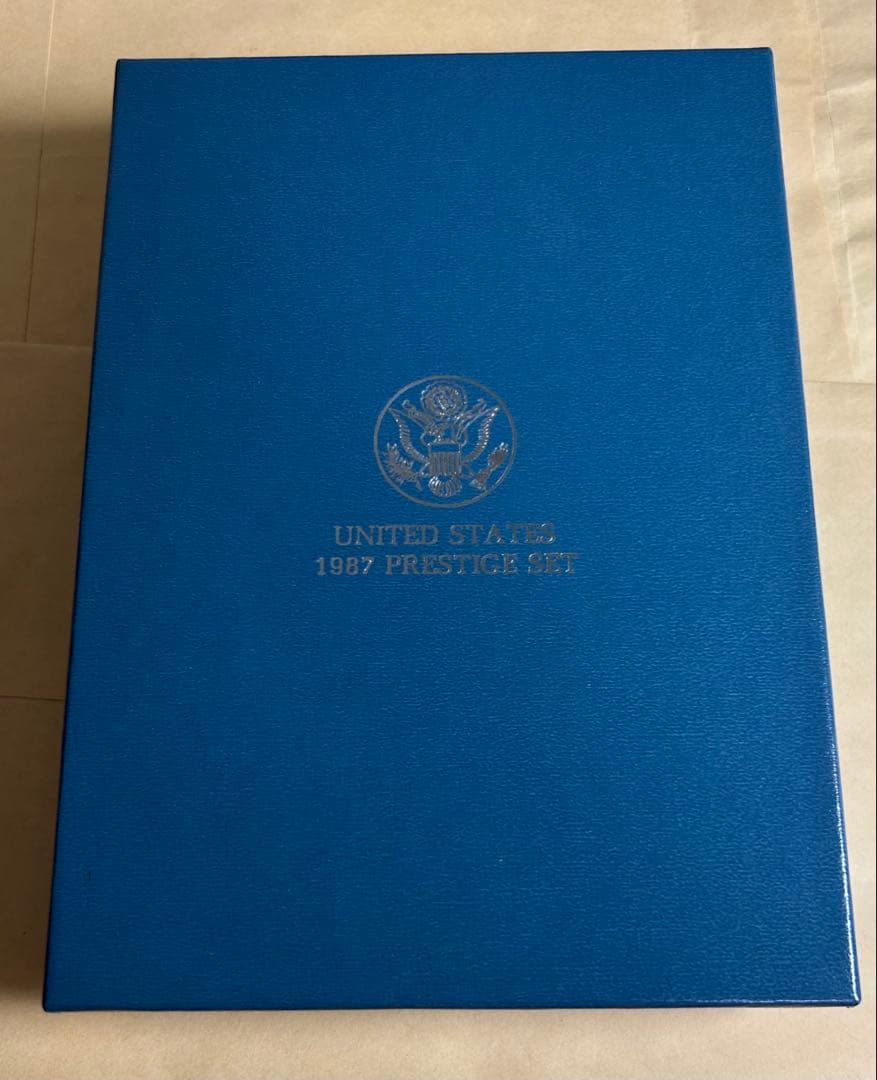 [1987年] アメリカプレステージ プルーフセット 鑑定書付き 本物保証