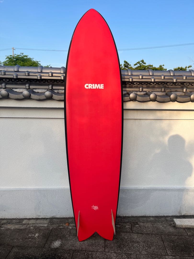 CRIME クライム　ロングフィッシュ　サーフボード 7'10\"