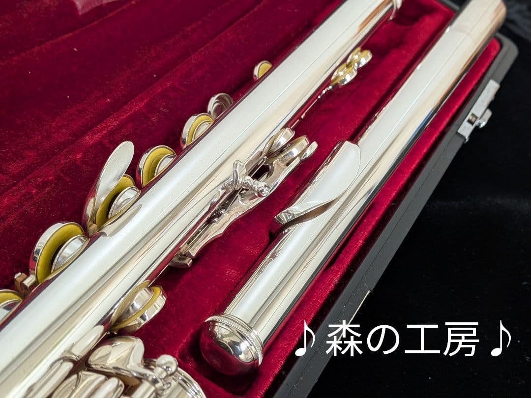 中古フルート専門店‼️部活応援‼️頭部管銀製 ヤマハフルートYFL311 Eメカ
