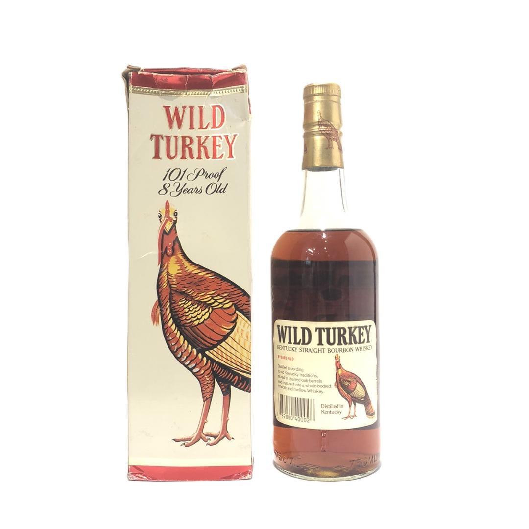 オールドボトル ワイルドターキー8年 750ｍl 50.5％ 化粧箱入り
