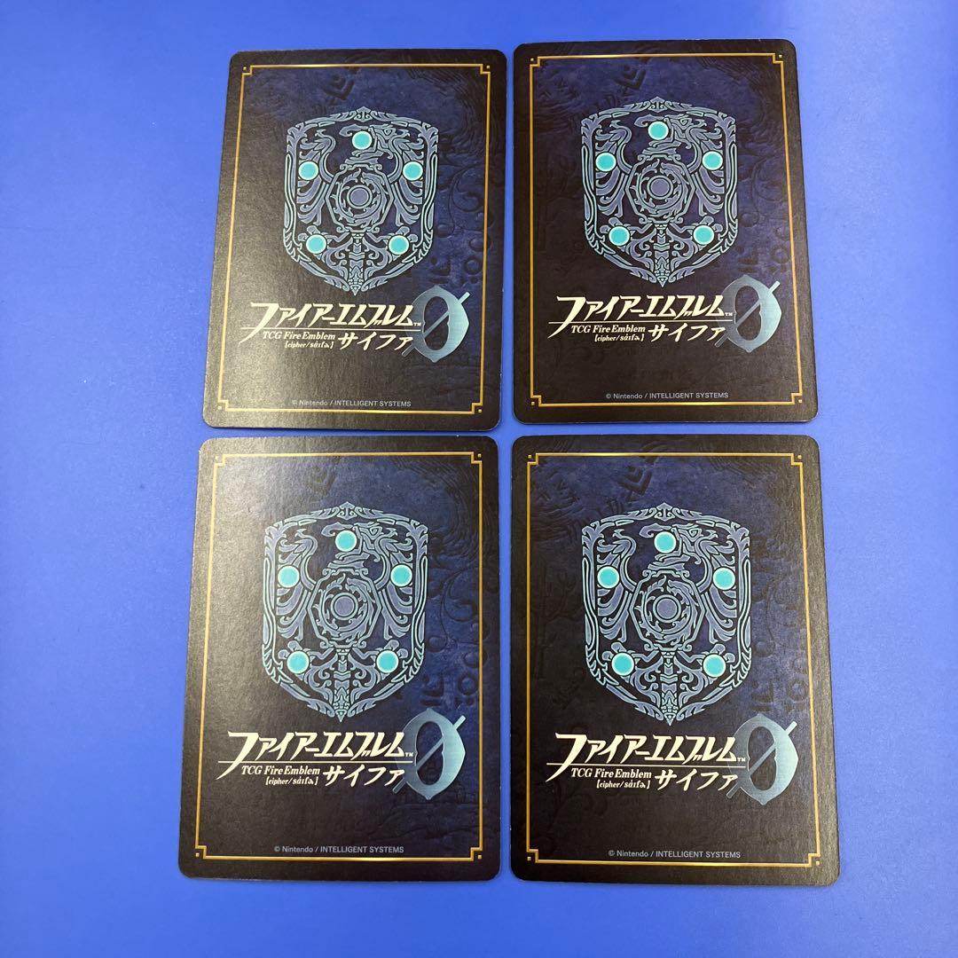 ファイアーエムブレムサイファ B07 SR 魔道の申し子 ニノ 4枚セット