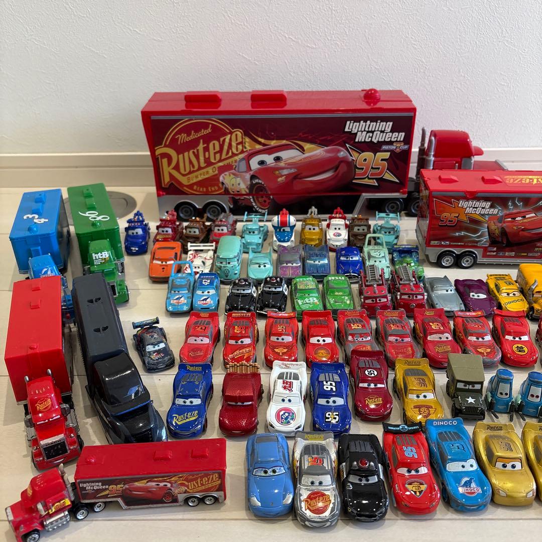 カーズ　まとめ売り　廃盤　レア　含む　大きなマックトレーラー　マックイーン