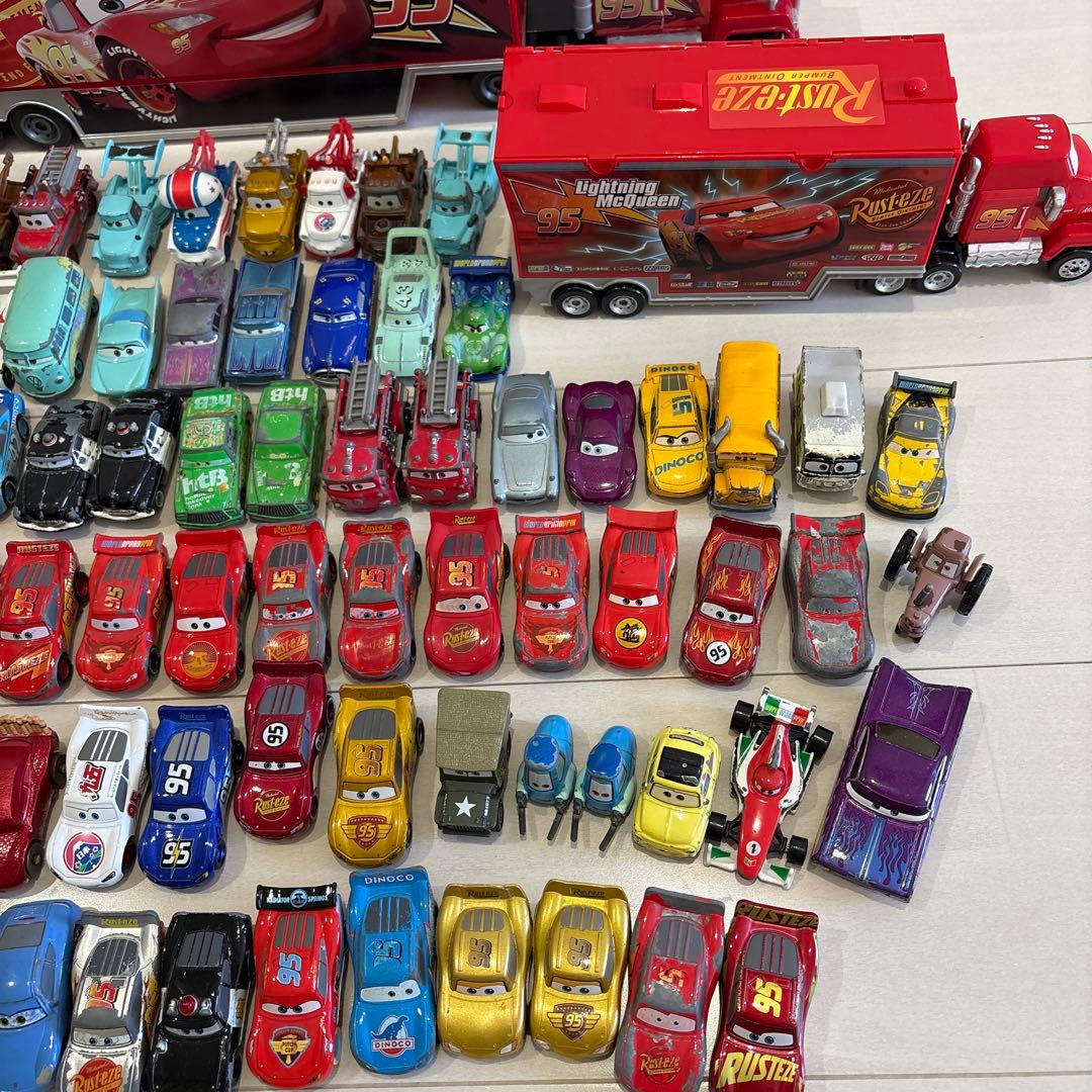 カーズ　まとめ売り　廃盤　レア　含む　大きなマックトレーラー　マックイーン