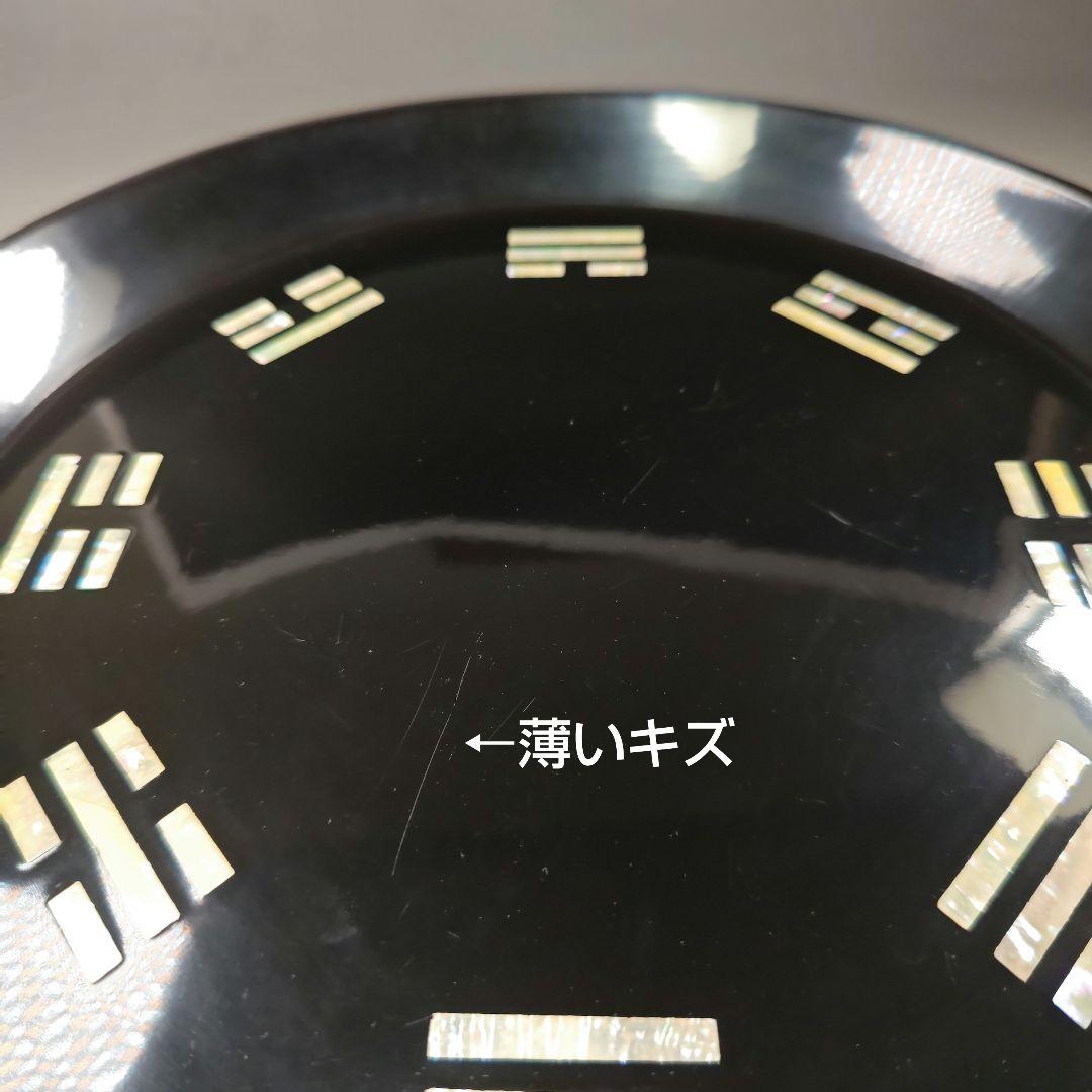 ウ244 盆『塗師　哲山』『螺鈿紋　八掛盆　共箱』茶道具　漆塗